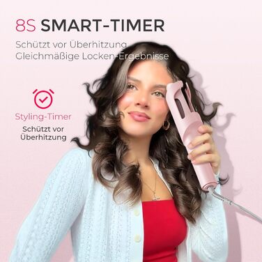 Автоматичний локон TYMO CURLPRO - локон для створення хвиль, діаметр 25 мм, 3 температурні режими, захист від перегріву