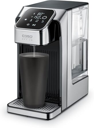 CASO HW 770 Advanced: Диспенсер гарячої води з фільтром, 13 температурних режимів (40-100°C), функція пам'яті, економія енергії до 50%