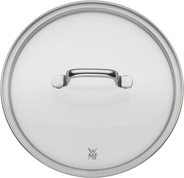 Набір каструль WMF Fusiontec Inspire 3 предмети, індукційні, з кришками, керамічні, стійкі до подряпин, без покриття, темно-сині, вироблено в Німеччині
