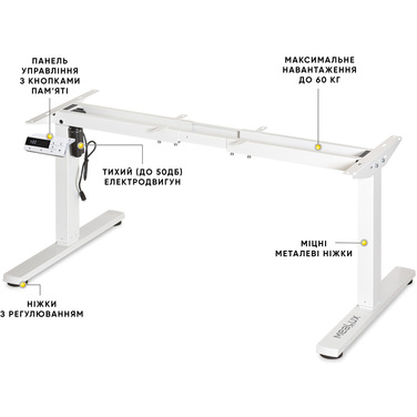 Каркас Mealux Powerframe Mini White (арт. BS-05 White)