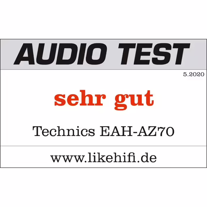 Навушники Technics EAH-AZ70WE-S бездротові, внутрішньоканальні, преміум-клас, шумозаглушення, голосове керування, сріблясті
