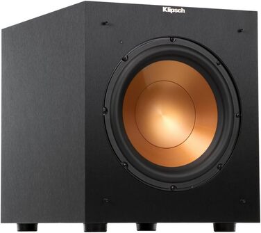 Сабвуфер Klipsch R-112SW, 118 дБ, чорний (R-10 SW, одинарний)