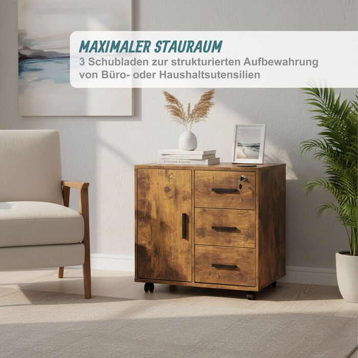 Замкнений роликовий контейнер Relaxdays