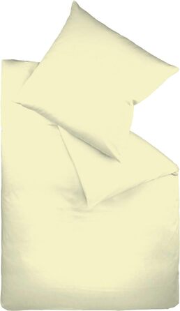 Сатинова постільна білизна fleuresse Mako Кольори, колір лаймово-зелений 7042 Розмір 200 х 200 см 2 наволочки 80 х 80 см
