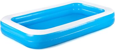 Bestway 54150 Сімейний надувний басейн для дітей, 305x183x46 см, синій