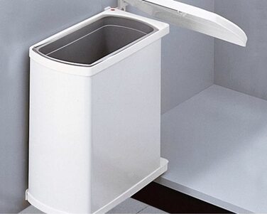 Збирач сміття Hailo MF Swing 45.1 / 18 білий Uno 18 л сміттєвий бак вбудований сміттєвий бак
