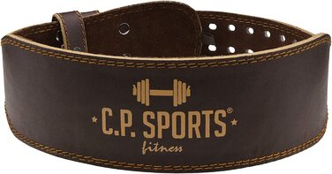 Спортивний пояс для важкої атлетики C.P.Sports 5XL-6XL коричневий