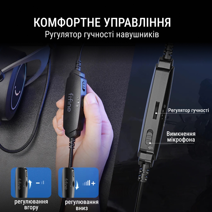 Гарнітура Fifine RGB H3