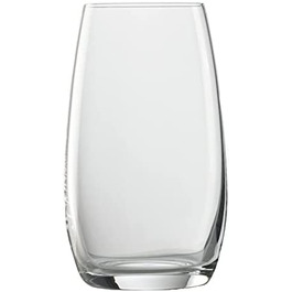 Склянки Штельцле Лаузіц I Набір склянок для пиття з 6 шт. I Набір склянок для миття в посудомийній машині I Набір склянок для пиття з високою стійкістю до руйнування I Універсальні склянки для води склянки для соку (205 мл)