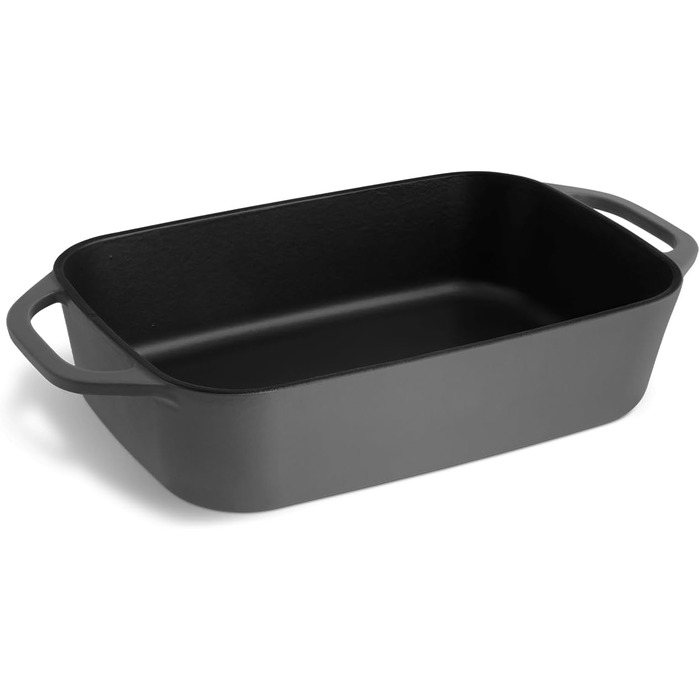 Форма для випічки Springlane з чавуну з кришкою 3л, емальована, для хліба, паштетів та запіканок, 33,5 x 13 см, м'ятного кольору