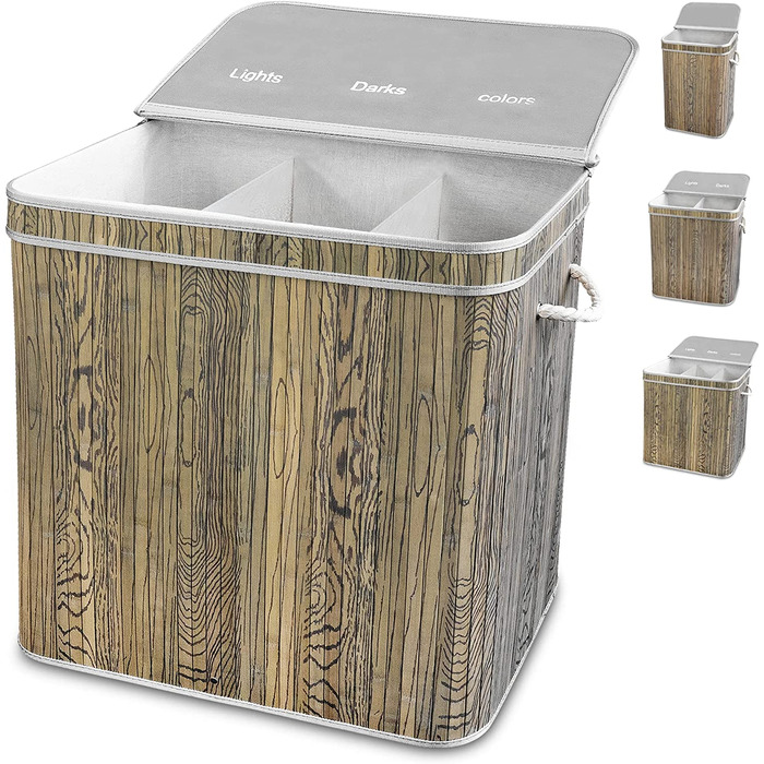 Ящик для білизни osoltus Camps Bay з бамбука