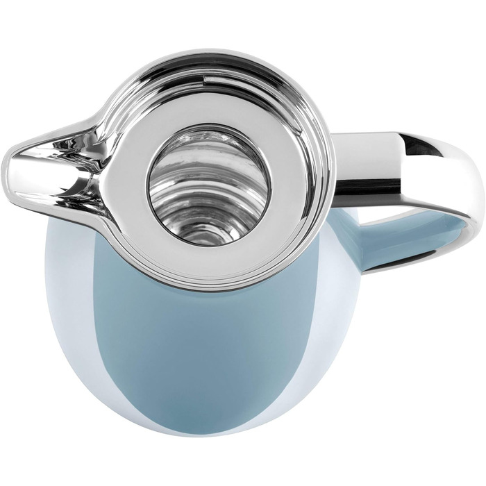 Термос Emsa Campo 1л з Quick Tip, блакитний | З нержавіючої сталі, 12 год тепла, 24 год холоду | Легке миття