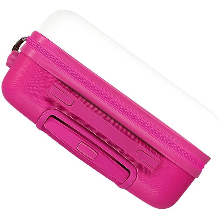 Дитяча валіза для ручної поклажі Disney Stitch Moods (50 см), жорсткий ABS-пластик, кодовий замок, 4 подвійних колеса, модель Happy