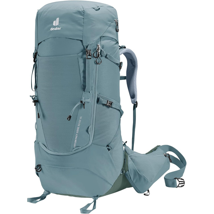 Жіночий трекінговий рюкзак deuter Aircontact Core 5510 Sl (1 упаковка) 5510 л Сланцевий плющ