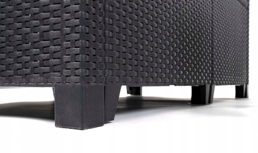 Комплект садових меблів Keter з пластику, сірий, 4 предмети