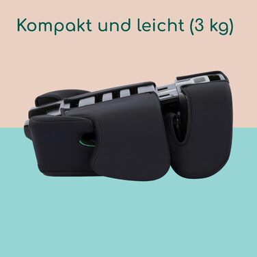 Автокрісло Bebeconfort RoadSafe i-Size для дітей 3,5-12 років (100-150 см), з регульованою підголівником та м'яким сидінням, з кріпленням ременями безпеки, легке та компактне