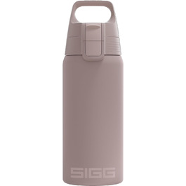 Ізольована пляшка для води - Shield Therm One - Клас газованих напоїв - Герметичний - Можна мити в посудомийній машині - Не містить бісфенолу А - 90 переробленої нержавіючої сталі - синій - 0,75 л (сутінки, 0,5 л)