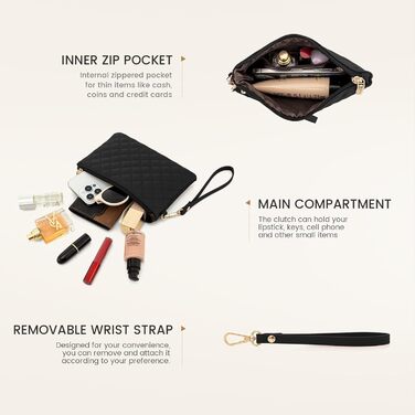 Сумка для ноутбука LOVEVOOK 15.6 дюймів, жіноча, для роботи, навчання, офісу, університету, чорна