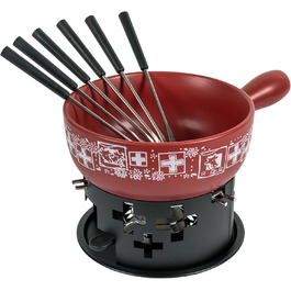 Фондю KUHN RIKON 32317 з кераміки, для приготування сирної страви