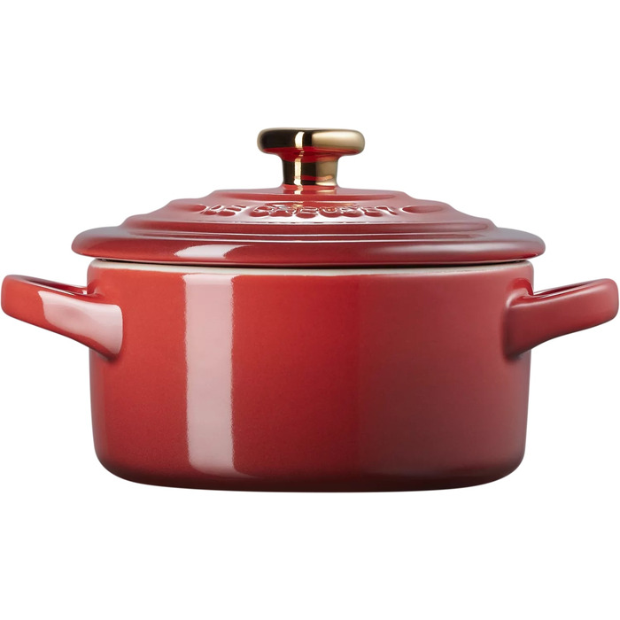 Міні-кокотниця з кришкою 0,25 л Heart Le Creuset