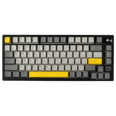 Клавіатура механічна бездротова EPOMAKER TH80 SE Flamingo Black (TH80-SE-B-F)