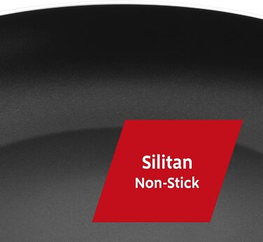 Сковорода Silit Calabria з індукційним покриттям, нержавіюча сталь, нержавіюча сталь, придатна для духовки, для делікатного смаження (20 см)