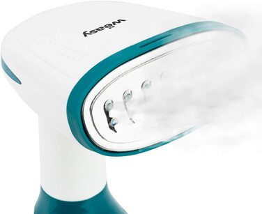 Wëasy HVP10 Ручний праскою, бездротовий, 1500 Вт, прасуюча поверхня з нержавіючої сталі, білий та синій