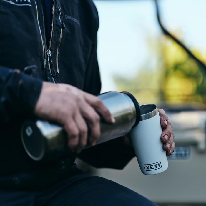 Термос YETI Rambler з кришкою MagSlider, 296 мл, Charcoal