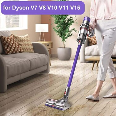 Подовжувальна трубка ailomey з швидким випуском для пилососа Dyson V15 V11 V10 V8 V7, запасні частини Подовжувальна трубка 72 см, фіолетові аксесуари для труб фіолетового кольору