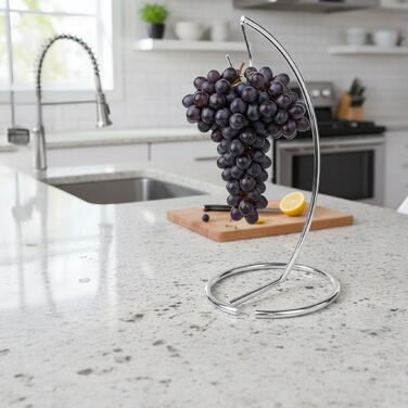 Підставка для бананів Relaxdays срібна, метал