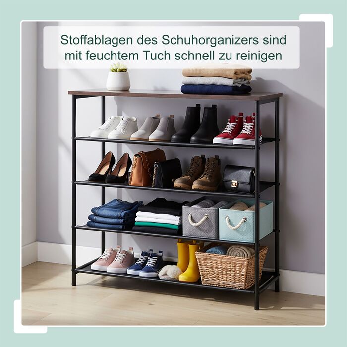 Сумка для взуття Relaxdays з полицею