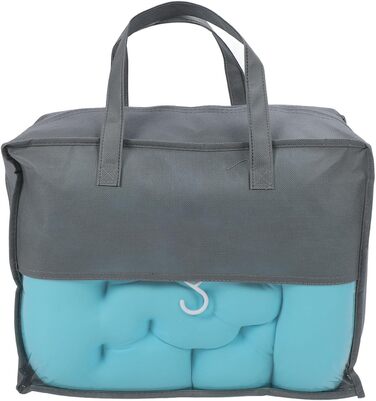 Подушка для ванни Ganzk?rper з неслизьким дном, м'який матеріал, для дорослих та гарячих джерел (блакитний)