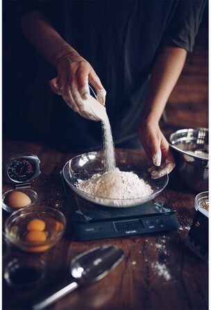 Кухонні ваги Taylor Pro Digital з таро-функцією, 14,4 кг, прозорі