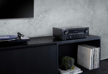 Стереоприймач Denon DRA-800H, Alexa, 5 HDMI, Фоно, Bluetooth, WLAN, DAB, AirPlay 2, HEOS, Чорний