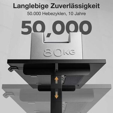 Електричний стіл з регулюванням висоти 120x60 см з функцією пам'яті, для офісу та дому. Комп'ютерний стіл, система кабельного менеджменту, гачки, білий колір. (Чорний, 140см)