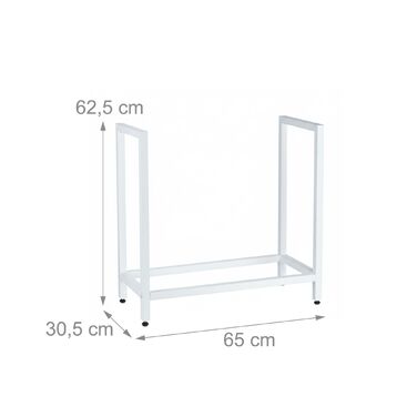 Стильна полиця для дров Relaxdays