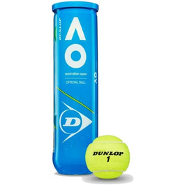 Відкритий чемпіонат Австралії з тенісу Данлоп Упаковка з 12 м'ячів (3 банки по 4 м'ячі)