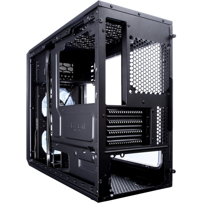 Корпус для ПК Fractal Design Focus G Mini Black із бічним вікном, міні-тауер, для геймінгу, чорний