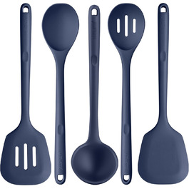 Набір кухонних аксесуарів U-Taste з силікону (5 шт.), стійкий до 315°C, BPA-free, антипригарне покриття, для приготування, перемішування, подачі