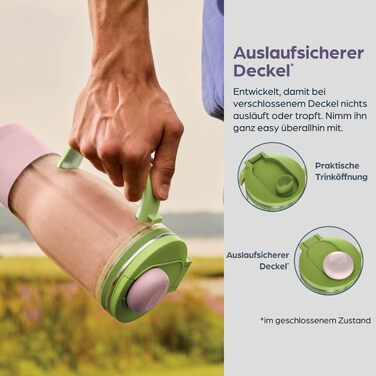 Блендер Ninja BlendBoss DB351EUBL з портативним стаканом: 3 автоматичні режими, блакитно-ягідний колір