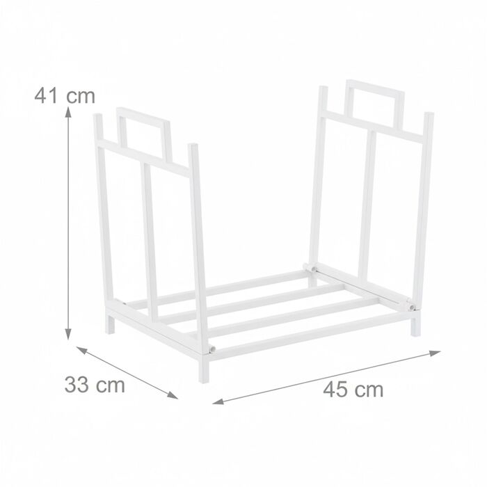Підставка для дров Relaxdays складна металева