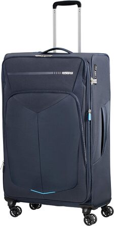 Валіза American Tourister Summerfunk, синя (темно-синя), 79 см, 119 літрів Spinner L Expandable (79 cm - 119 L) Blue (Navy)