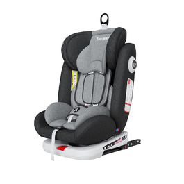 Автокрісло Fourward для дітей 0-36 кг, 360° обертання, ISOFIX, 5-точкова система безпеки, чорний колір