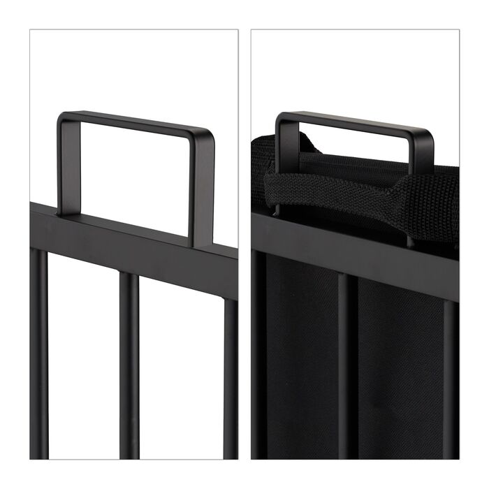 Підставка для дров Relaxdays зі сталі