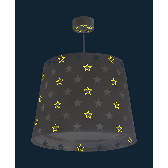 Підвісний світильник Dalber з зображенням зірочок