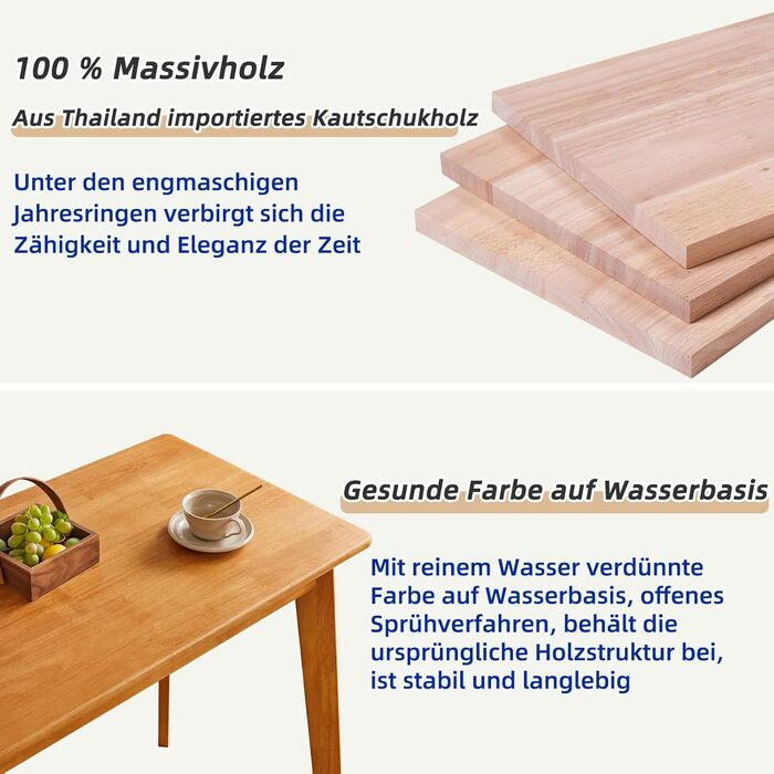 Дерев'яний письмовий стіл з шухлядою та вішалкою, 100 x 50 x 75 см, Колір вишневого дерева, YD-WD01N