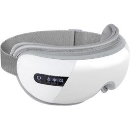 Маска для очей Luckits з підігрівом та Bluetooth, для зняття набряків та сухості, з вібрацією та музикою