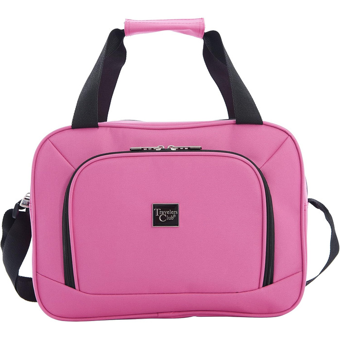 Набір валіз Travelers Club Midtown Hardside, Bubble Gum (рожевий)