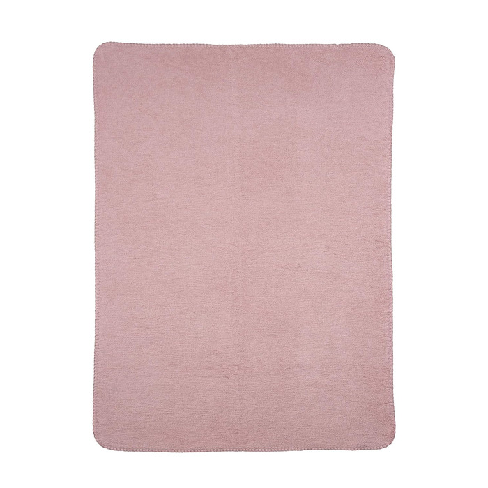 Дитяча ковдра Meyco 1231005 Classic Uni, 75 x 100 см, (1,5 м ( в упаковці), Dusty Pink)