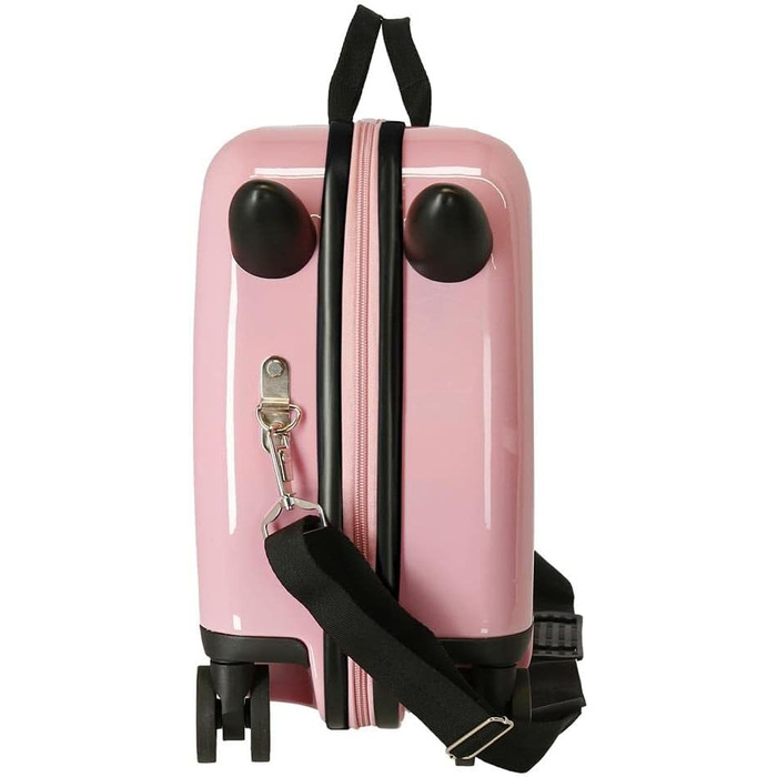 Візок для кабіни Disney Mickey Outline рожевий 38x55x20 см жорсткий бічний кодовий замок ABS 34 л 2 кг 4 колеса подвійна ручна поклажа (дитяча валіза)